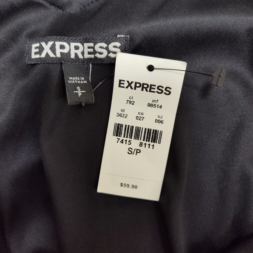 Express Zebra Tribal Geometric Print Mini Slip Dress - Picture 3 of 5